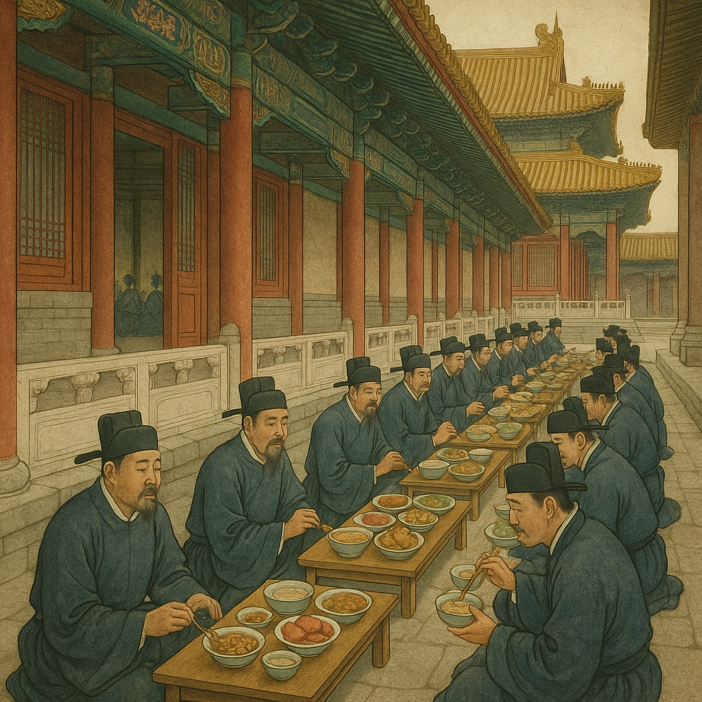 介紹最早的機(jī)關(guān)食堂形式：唐代“廊下食”