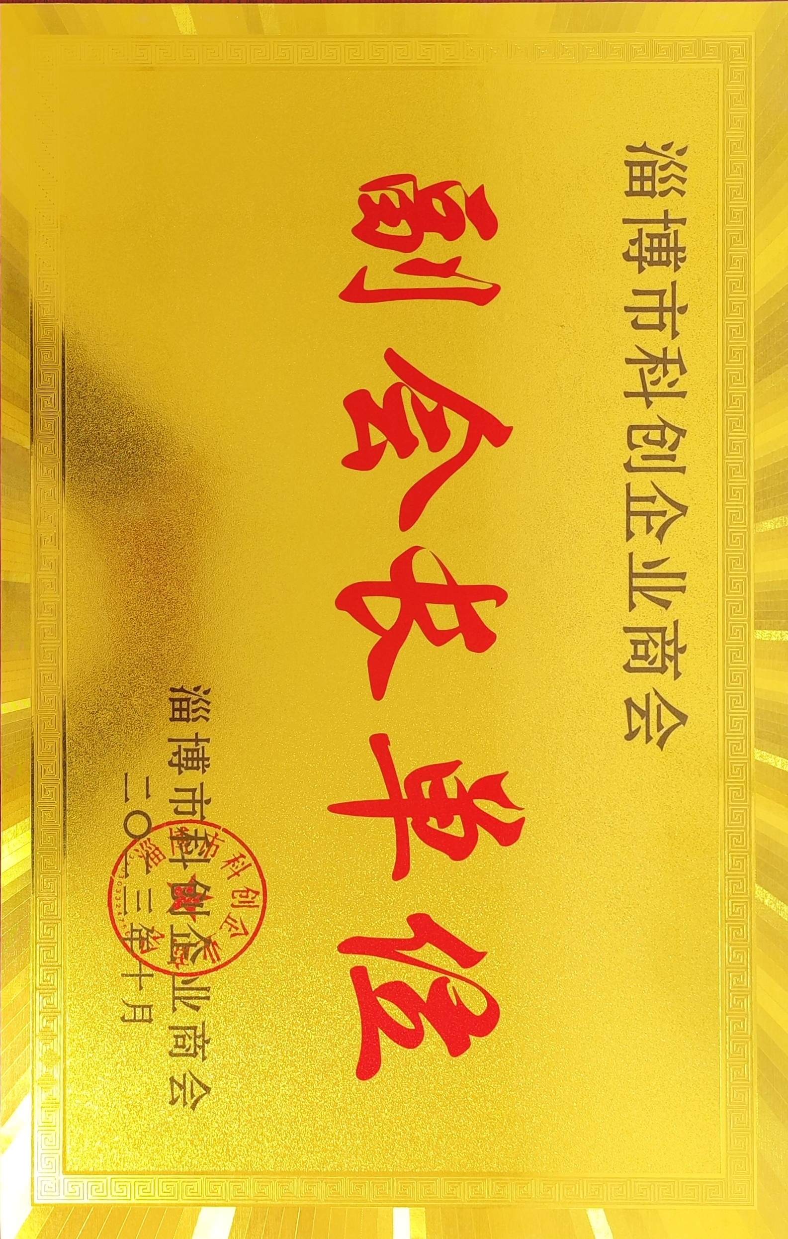 淄博市科創(chuàng)企業(yè)商會(huì) 副會(huì)長單位