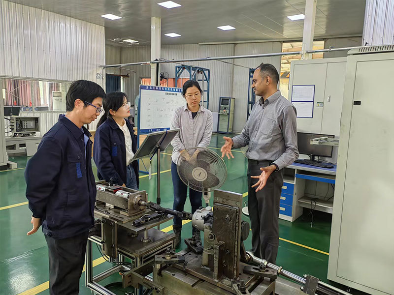 Indian Lilan and his team visited our company Indian Lilan and his team visited our company