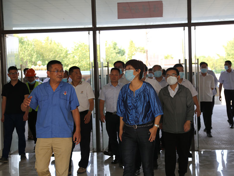 Personnel from the National Energy Department visited our company for a visit