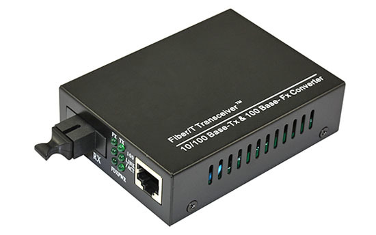Single fiber 100 Mbit/s transceiver