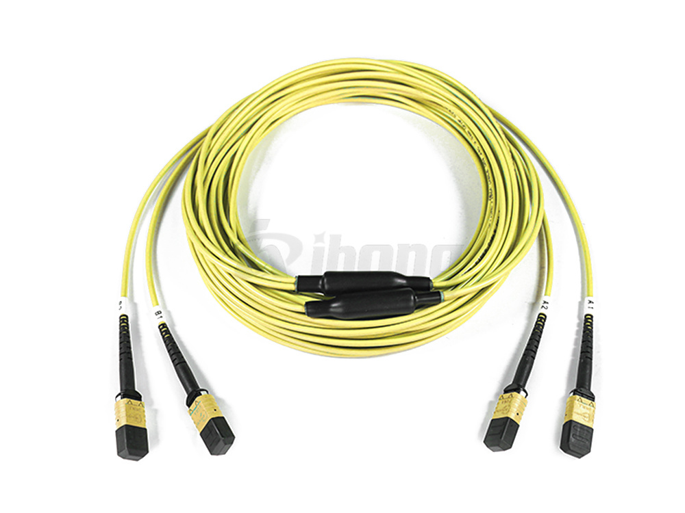 2*12 MPO/MTP-SM单模24芯预成端主干缆延长线光纤跳线
