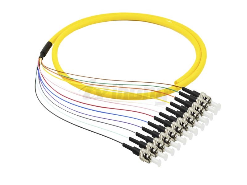 ST12芯单模束状光纤尾纤