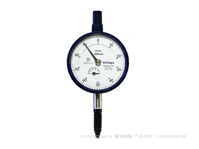 2109AB-70IP64防水型分度值0.01/0.001mm 标准型指针式指示表 三丰Mitutoyo