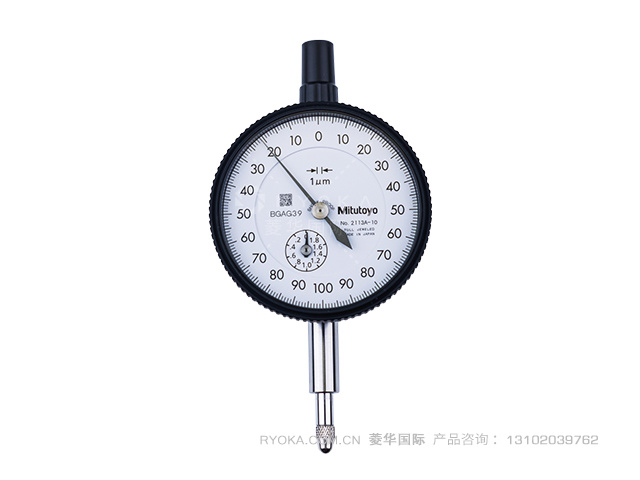 2110A-10分度值0.001~0.005mm 标准型指针式指示表 三丰Mitutoyo
