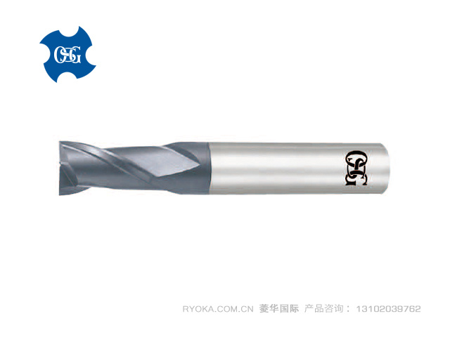 WXL-1.5D-DE 12 WXL涂层2刃1.5D刃长型硬质合金平头型铣刀 OSG/欧士机