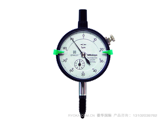 2044AB-60IP64防水型分度值0.01/0.001mm 标准型指针式指示表 三丰Mitutoyo