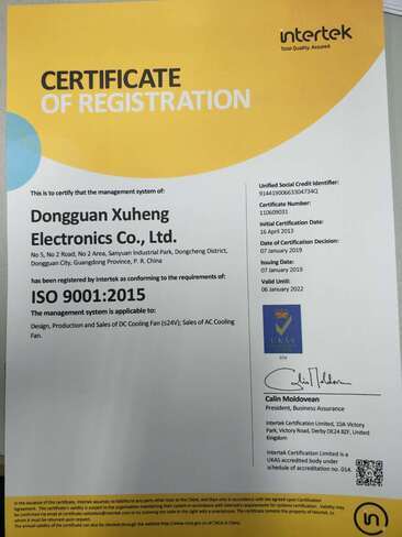 ISO9001 system certification