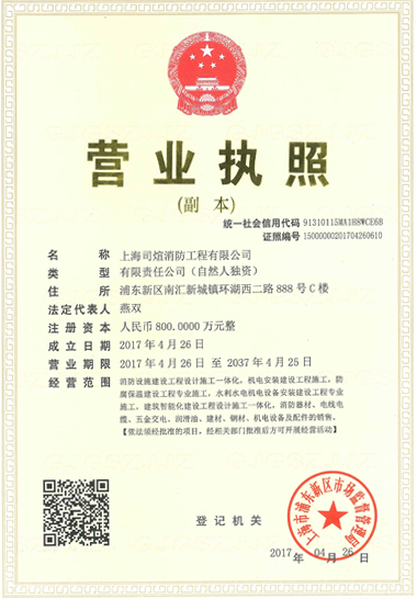 营业执照 营业执照