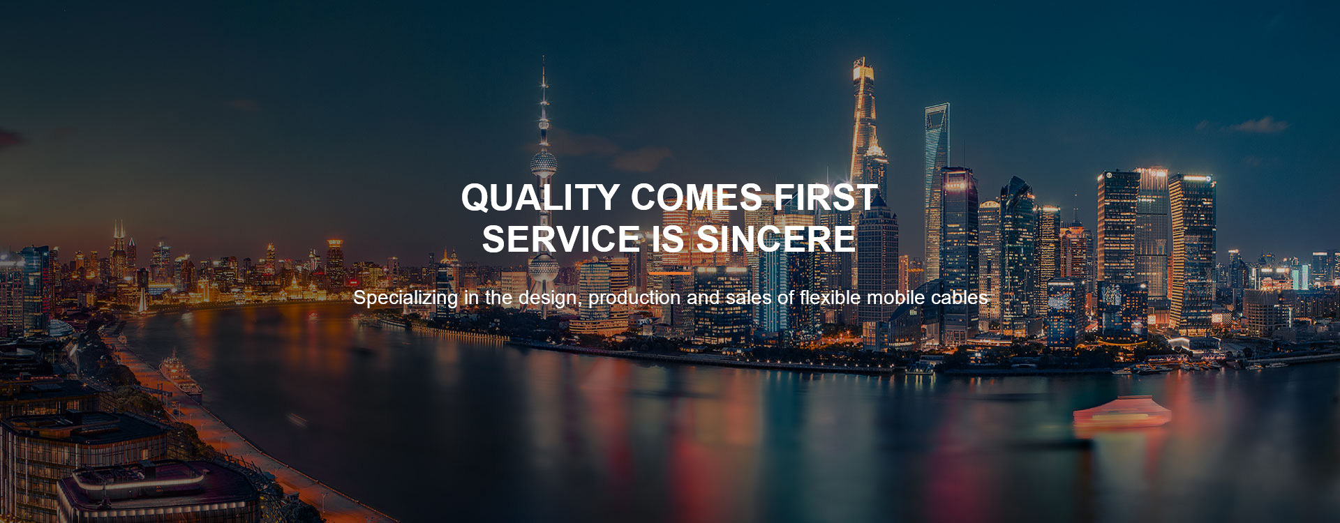 QUALITY COMES FIRST, SERVICE IS SINCERE