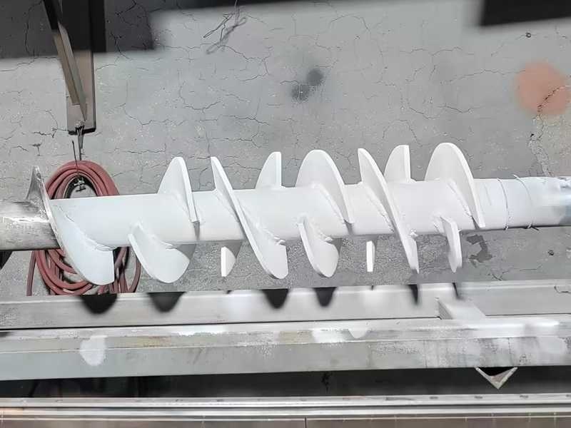 擠渣機螺旋軸等離子噴涂陶瓷涂層