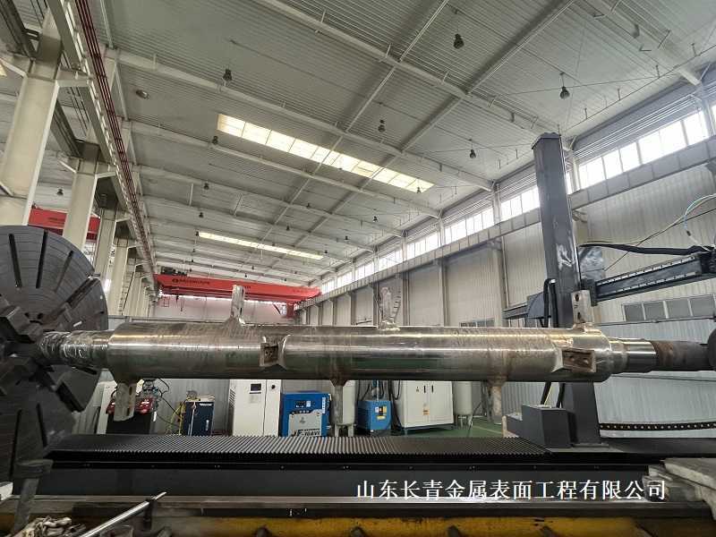 長青金屬熱噴涂公司采用熱噴涂技術(shù)對軸維修軸承位