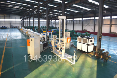 Rubber three compound production line