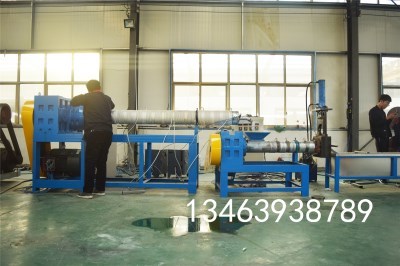 PE waste plastic bags prilling production line