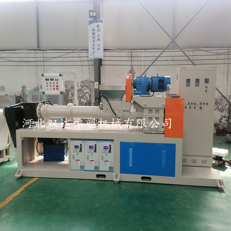 120雙碗喂料丁基膠擠出機