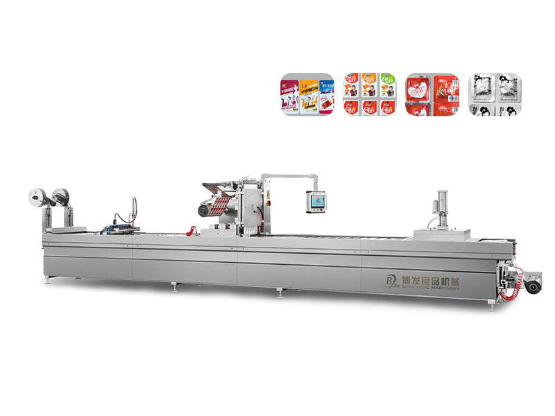DLZ-420/520 computer automatic aluminum foil double-sided stretching vacuum packaging machine