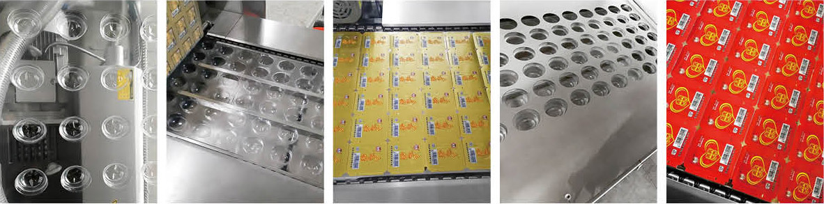 DLZ-420/520 computer full-automatic double-sided forming stretch vacuum packaging machine (special for brine eggs)