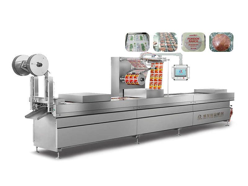 DLZ-420/520 computer automatic continuous stretching vacuum packaging machine