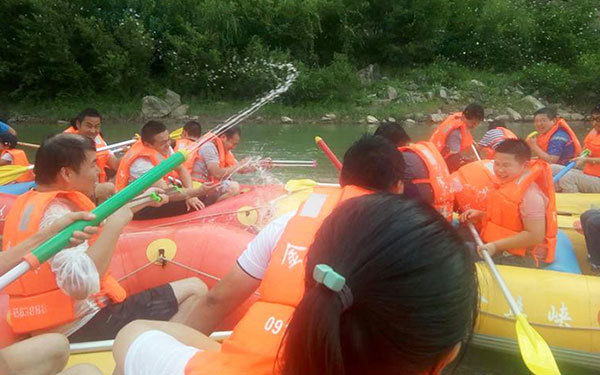 Summer camp for employees organized by the company