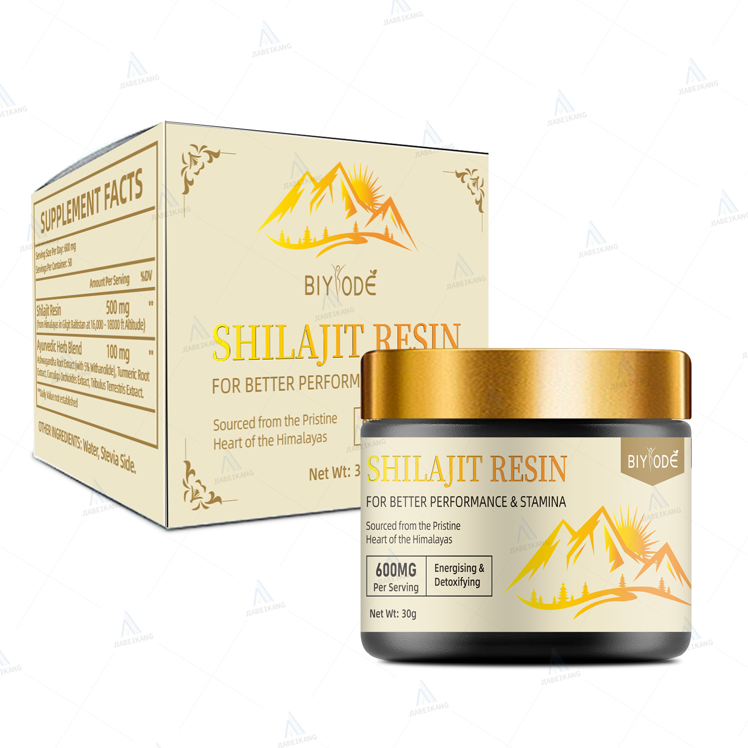 Shilajit Pure Himalayan Shilajit Resin - Gold Grade 100% Pure Shilajit with Fulvic Acid & 85+ Trace Minerals Complex for Energy & Immune Support(4 Months Supply)