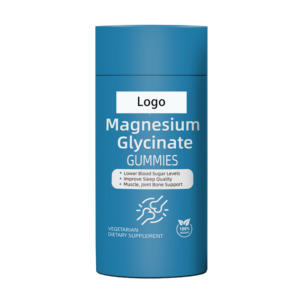 Magnesium glycinate gummy tubes
