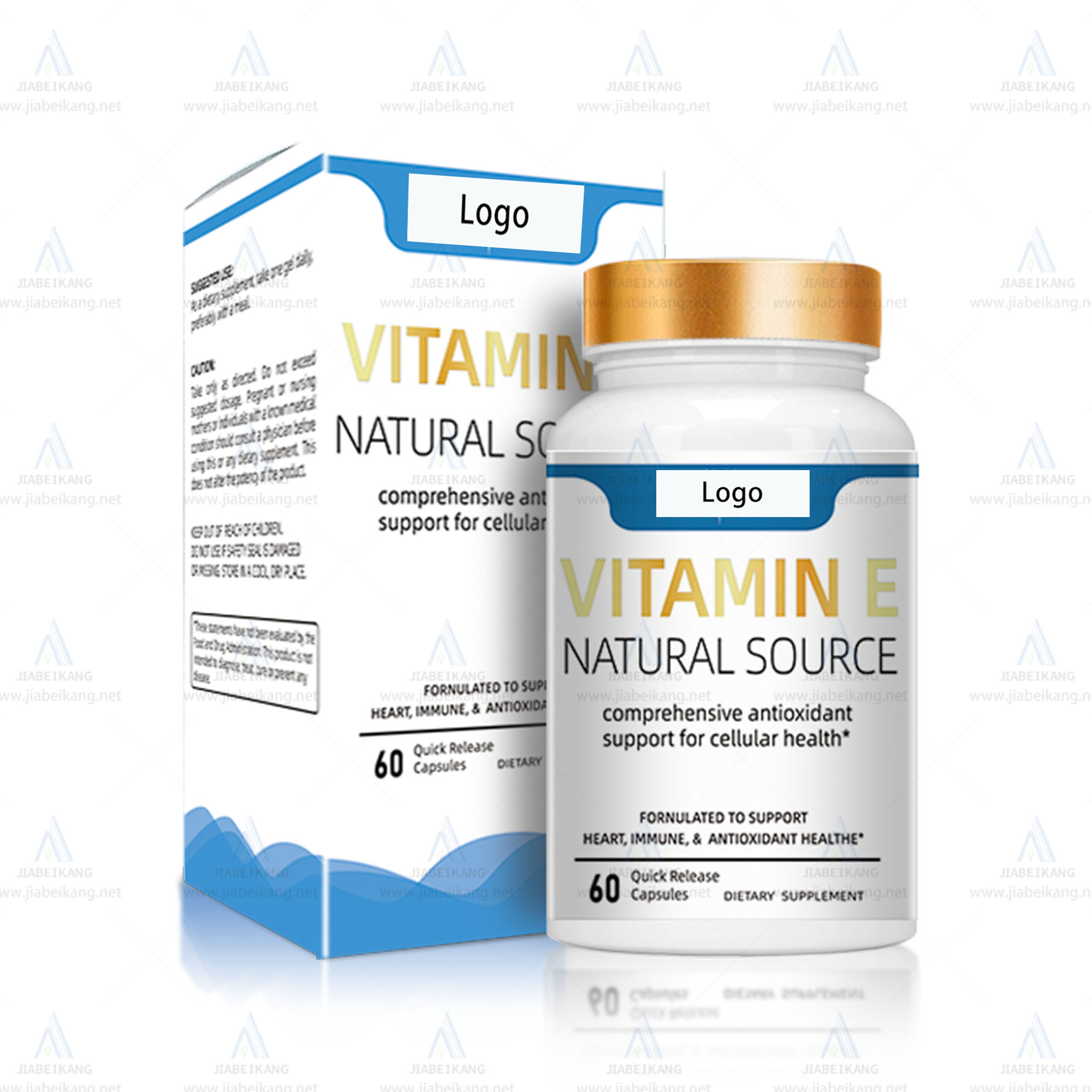 Vitamin E soft capsules