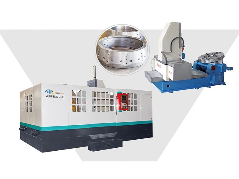 Five-axis CNC Milling Machine Designated for Sliding Block of Segmented Mold YFH-1600