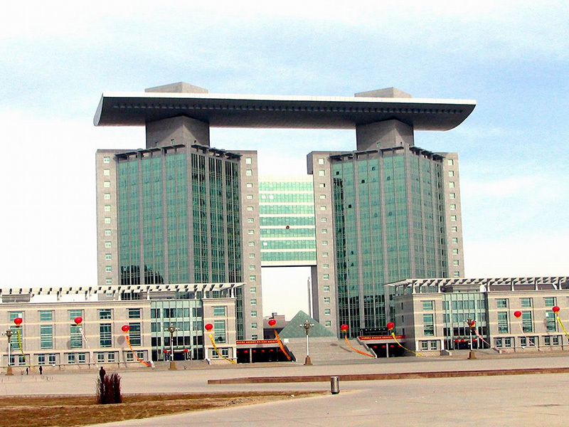 Jiuquan Administrative Center Office Building F (green)