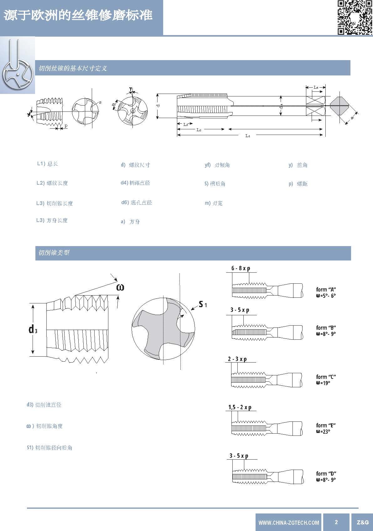 丝锥修磨