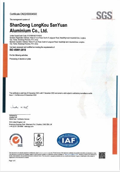 ISO45001 ISO45001