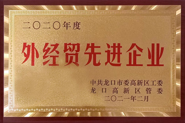 外经贸先进企业 外经贸先进企业