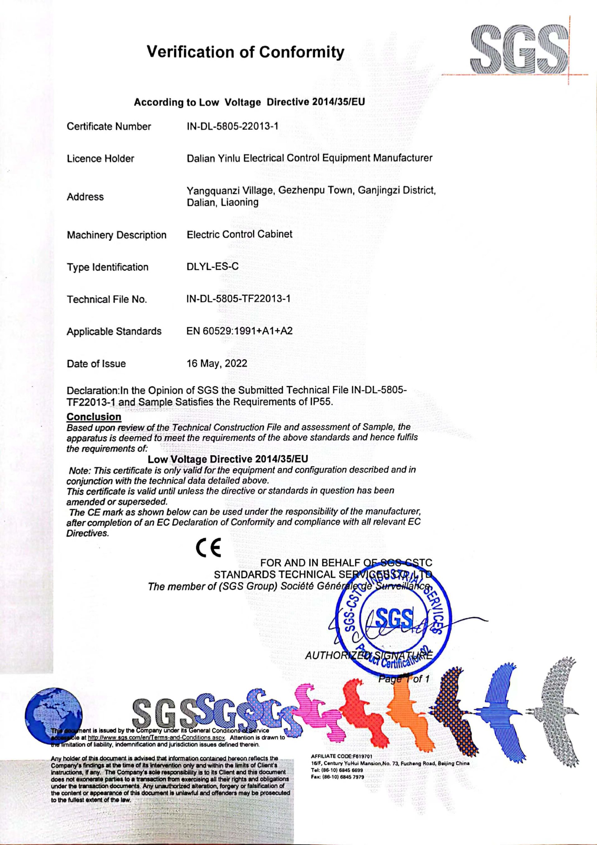 CE certification