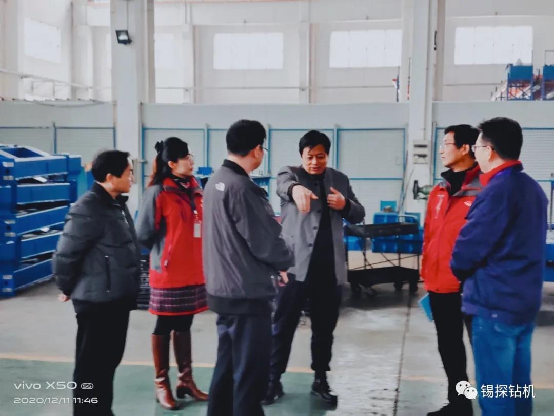 浙江大学常州工业技术研究院 吕院长一行到访江苏锡探
