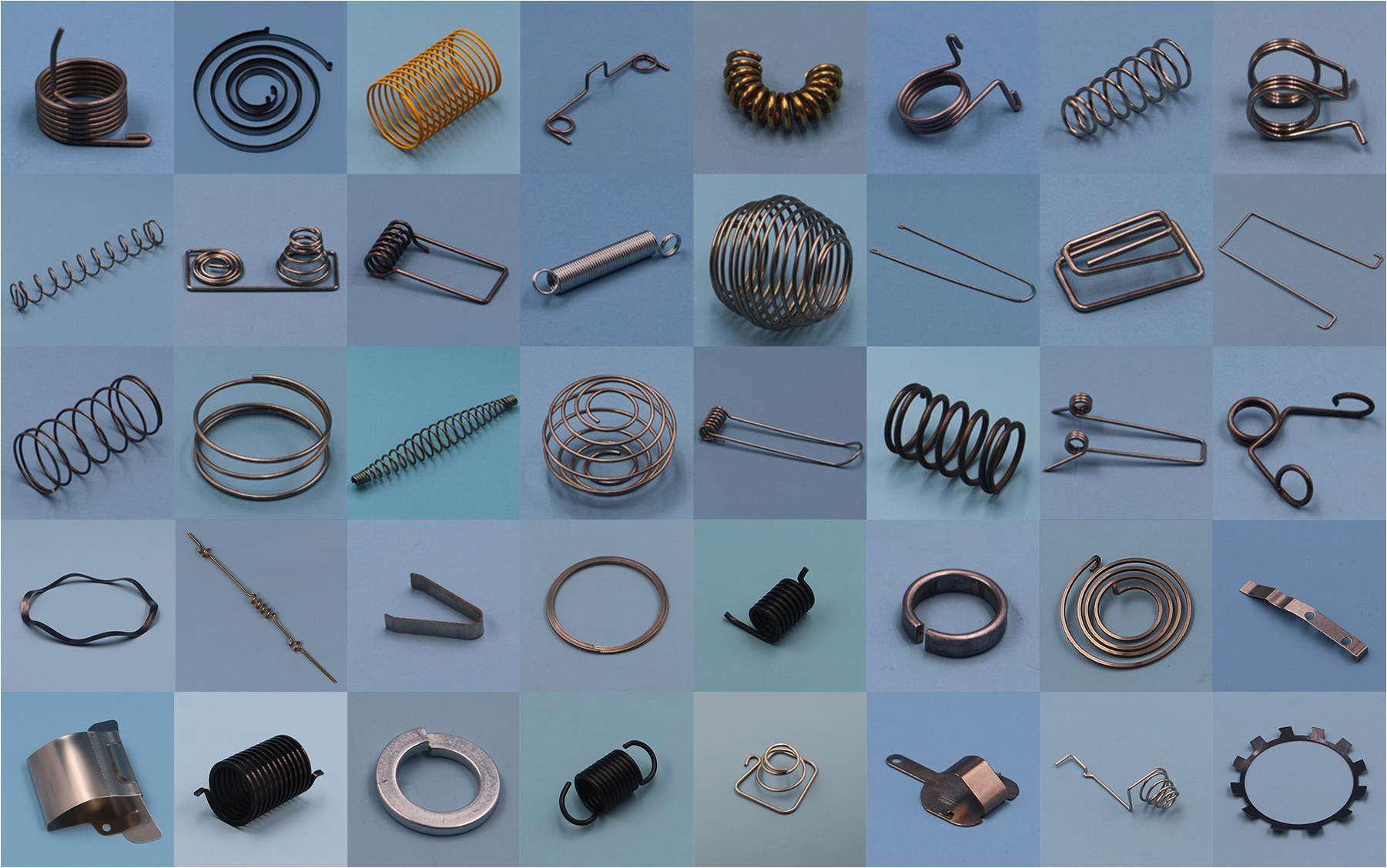 ●  Springs and various wire forming products
