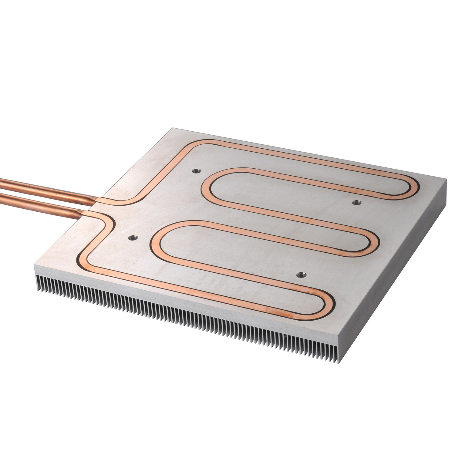 Igbt- und CPU-Kühlungs-Aluminium-Kupferrohr-Wasser-Kühlplatte