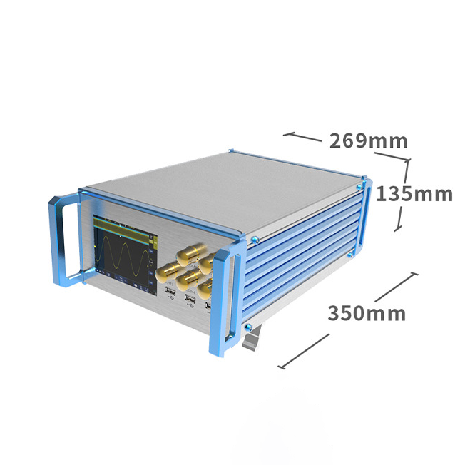 Caja de herramientas de aluminio personalizada Placa de circuito Casos de bricolaje