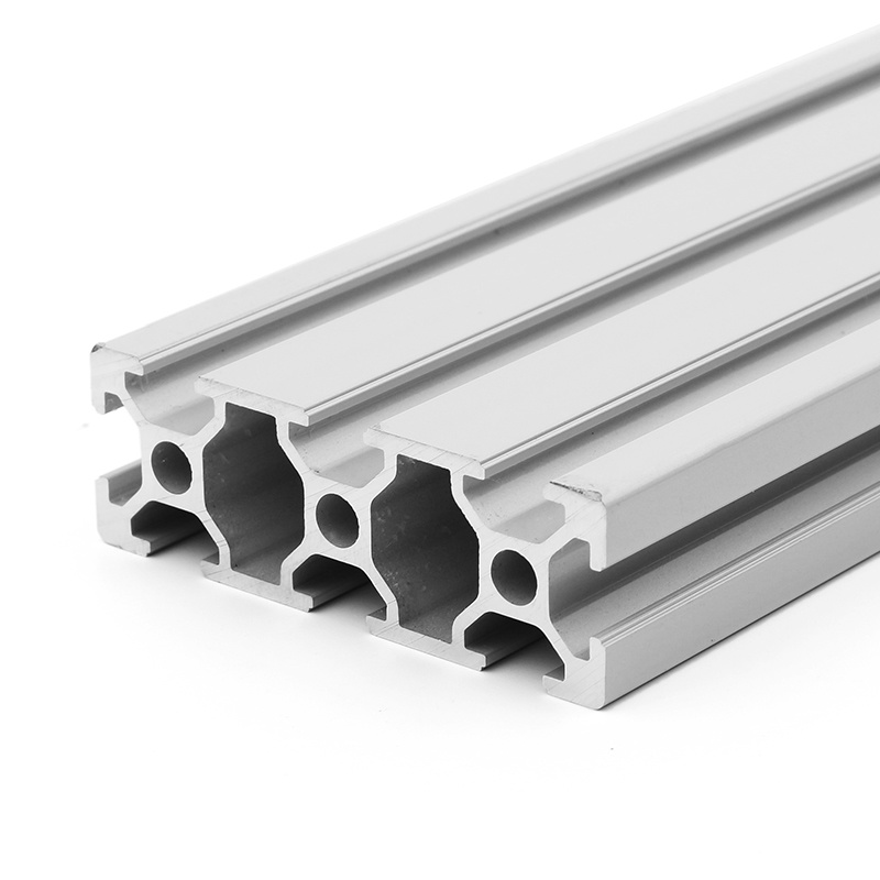 Perfil de aluminio de ranura T Marco de extrusión industrial