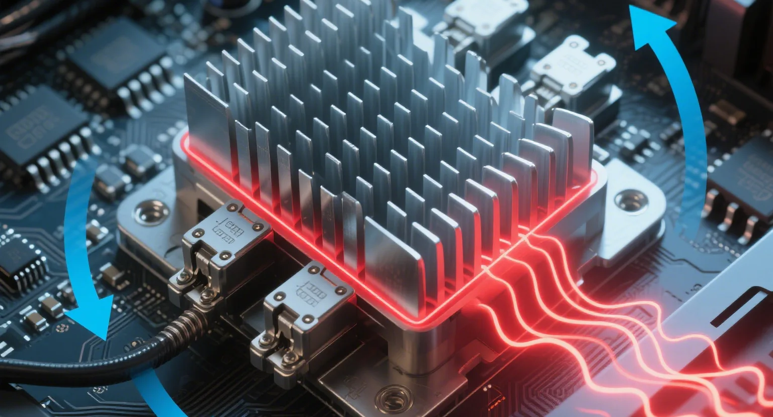 Disipadores de calor en electrónica de potencia: Componentes esenciales para una gestión térmica eficiente