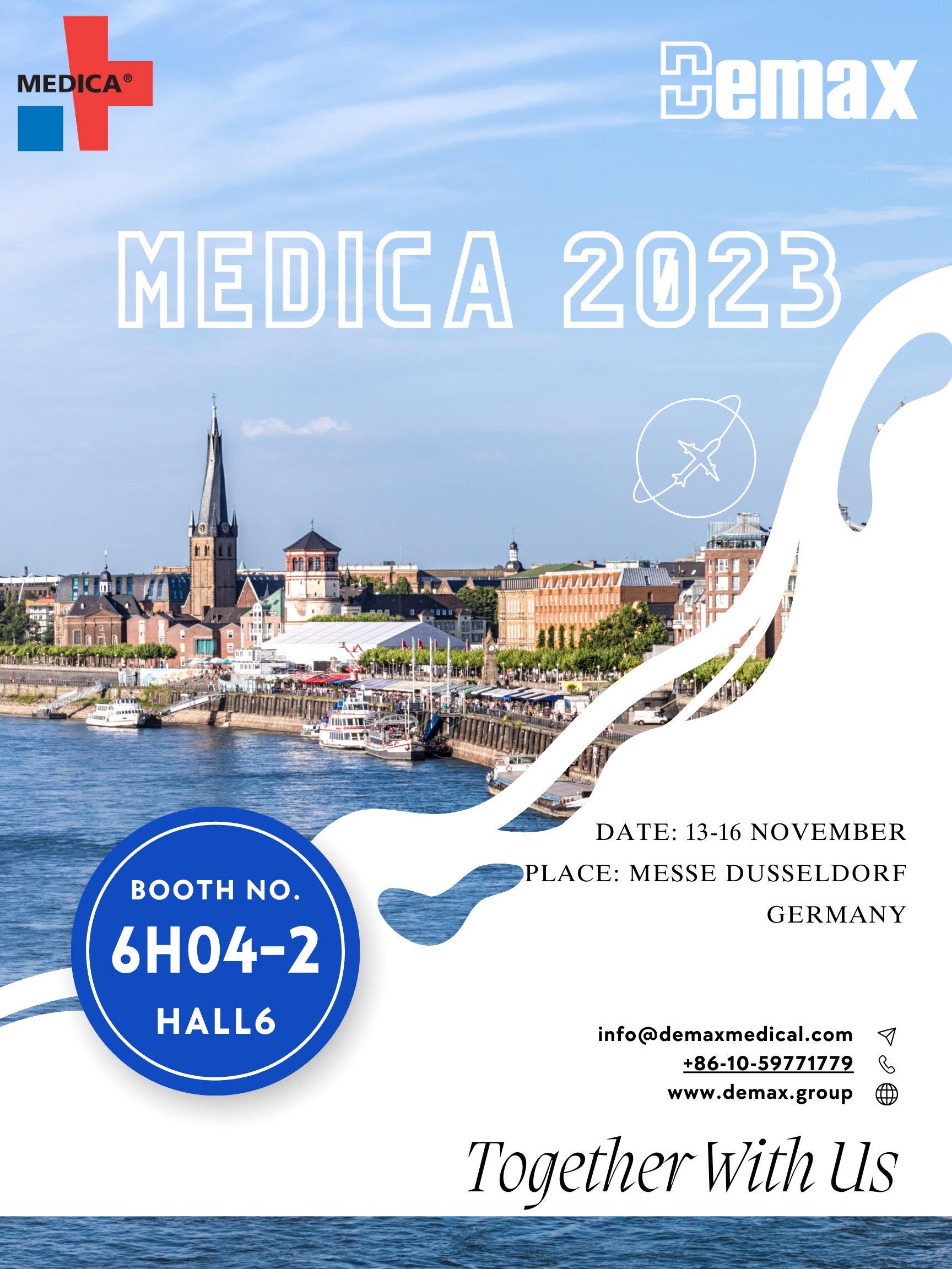 MEDICA2023 concluded successfully, let us review Demax’s trip to Dusseldorf.