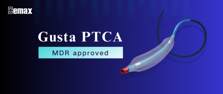 Demax Gusta PTCA Balloon Dilatation Catheter Has Received EU MDR Approval