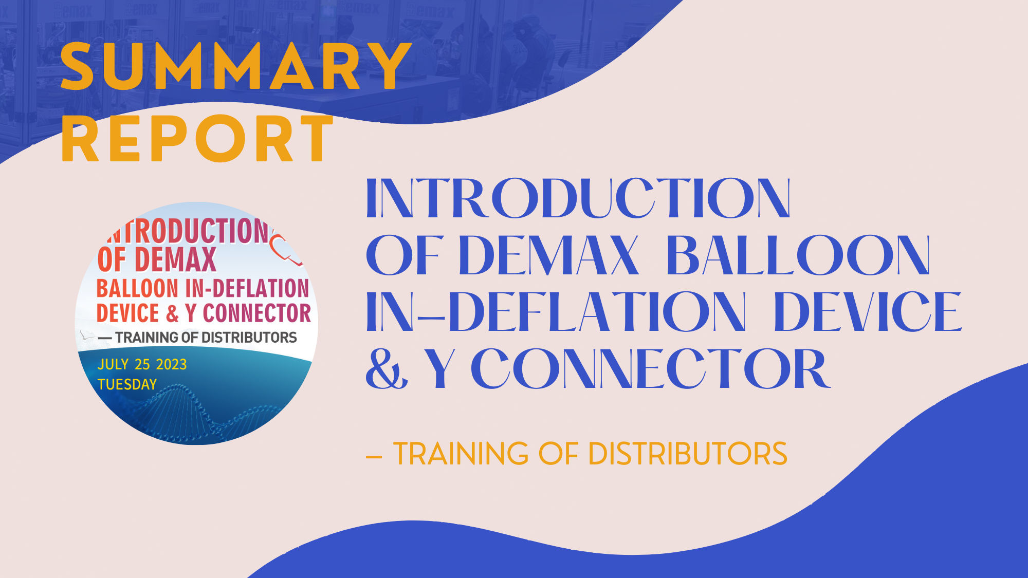 Demax Virtual Lecture Session — Training of Asian & European Distributors Achieved Success