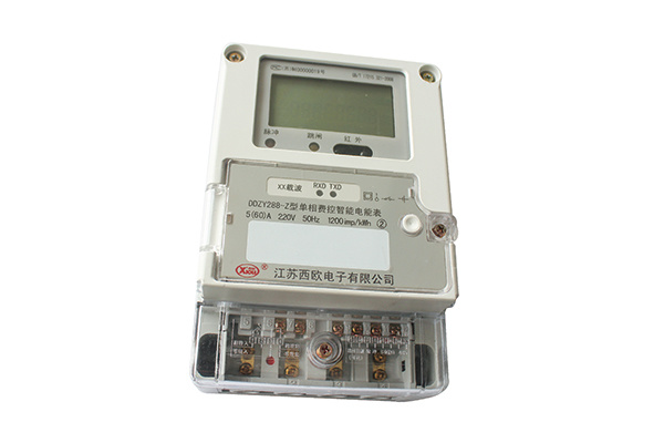 DDZY288-Z/J单相费控智能电能表（DL/T645-2007/电池可换）