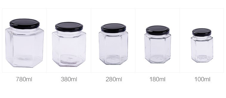 Glass storage jar