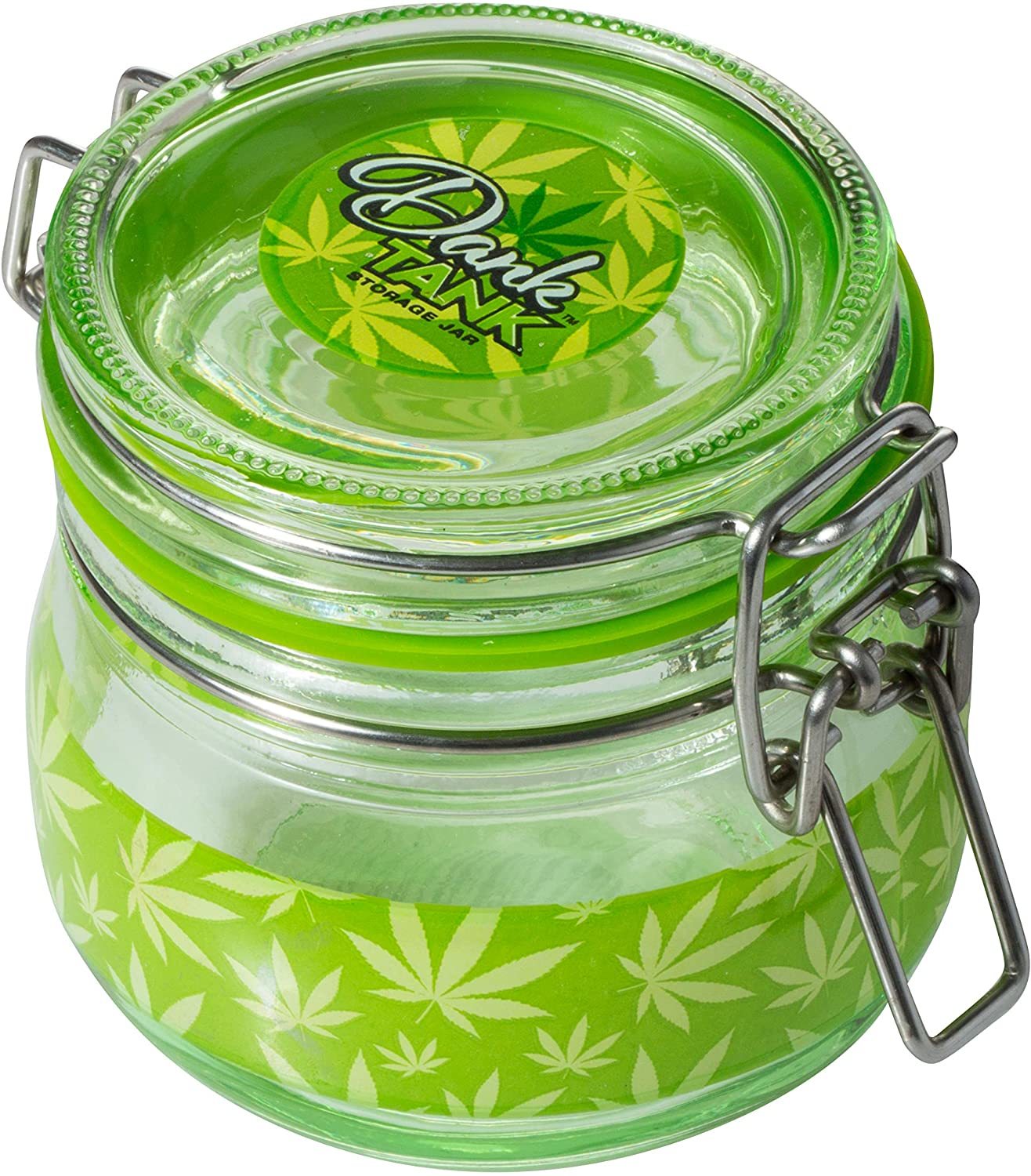 glass storage jar 