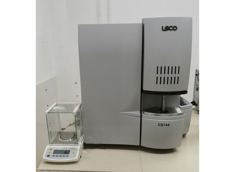 Carbon sulfur analyzer (Nick cs744)