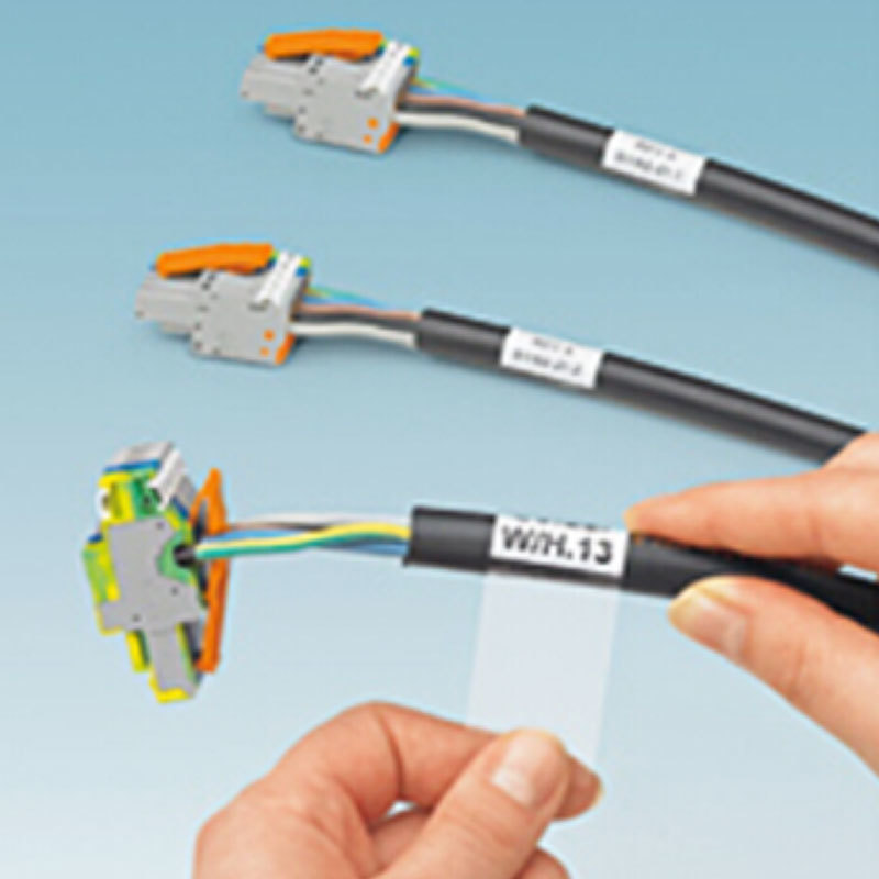 CT-TB427  可打印热转移缠绕式线缆标签