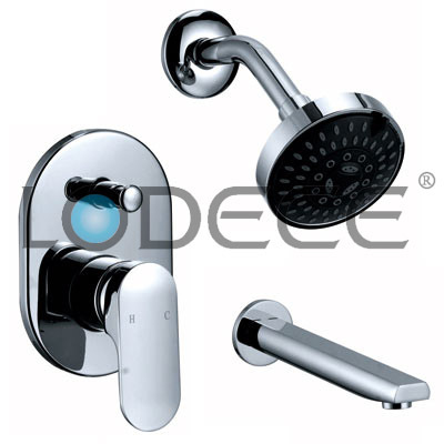 40mm In Wall Shower Set1