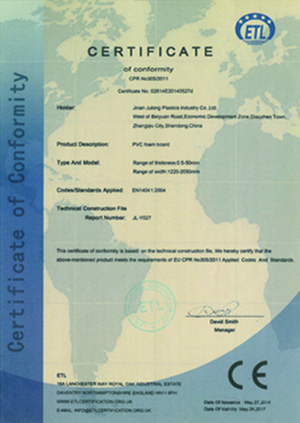Honor certificate