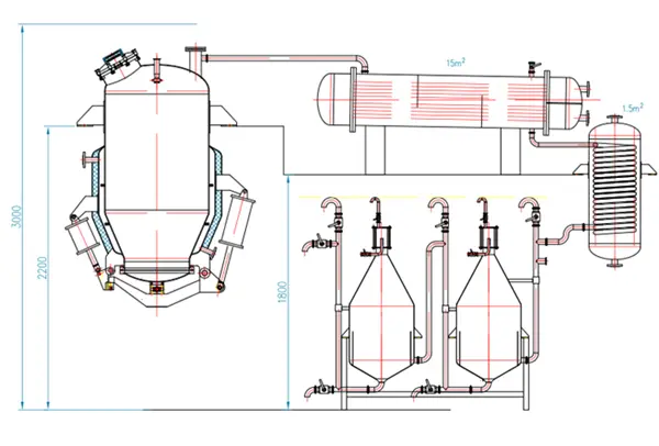 Rose oil distiller