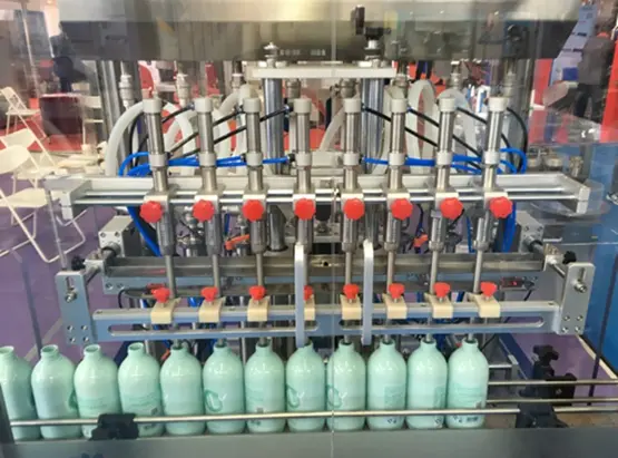 Shampoo lotion filling machine